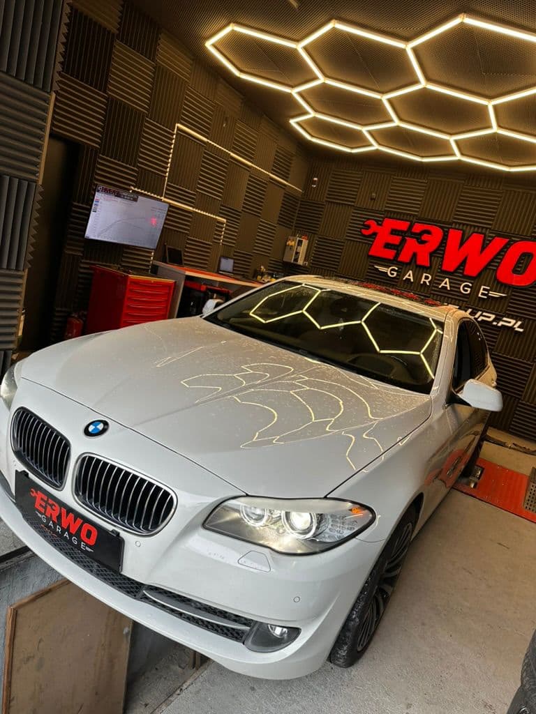 BMW F10 2.0d N47 modyfikacja punktów zmiany biegów