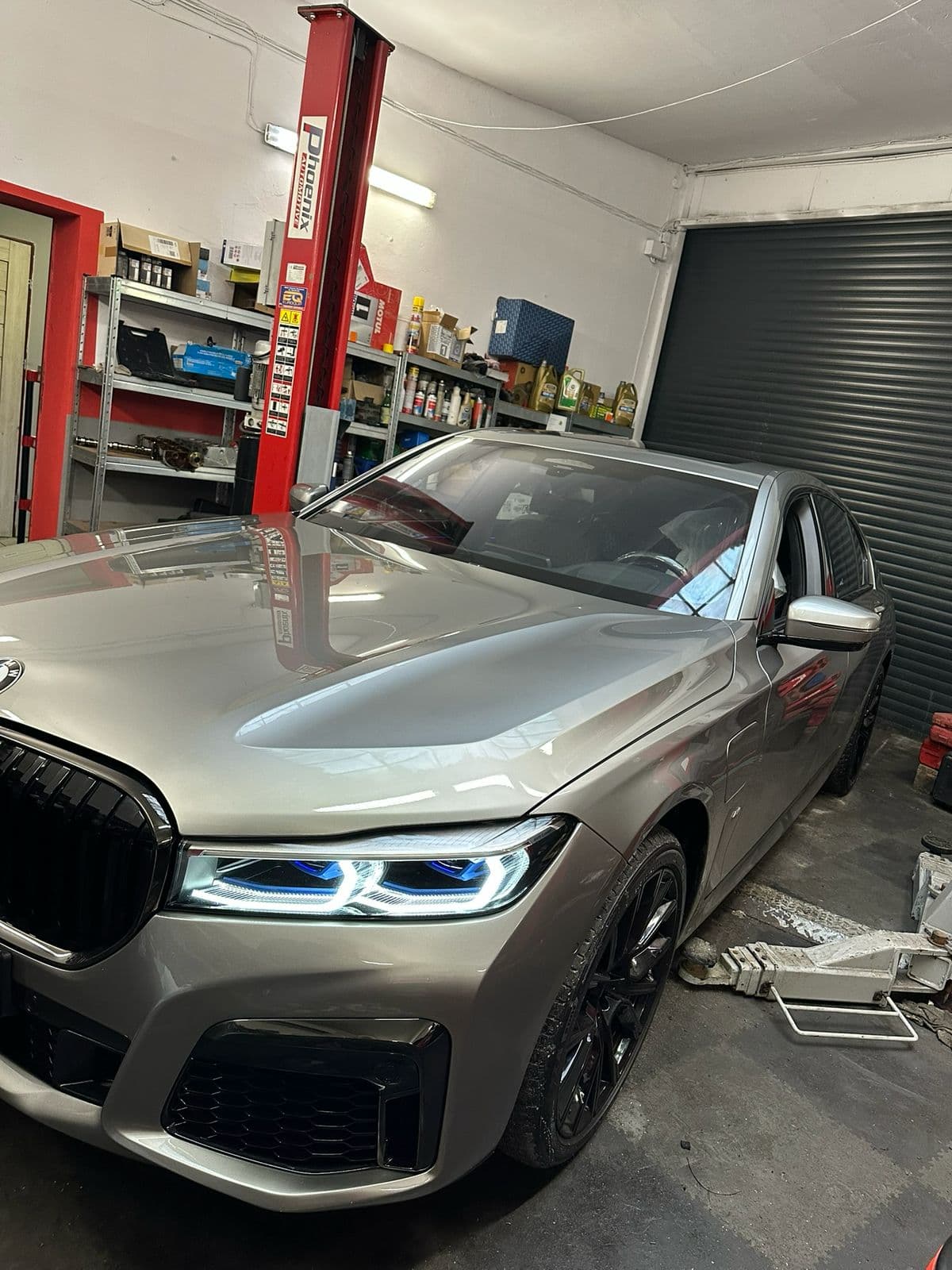 BMW G12 740e serwis eksploatacyjny